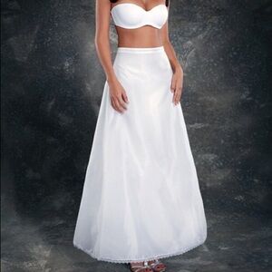 Classic White Petticoat Slip for Women